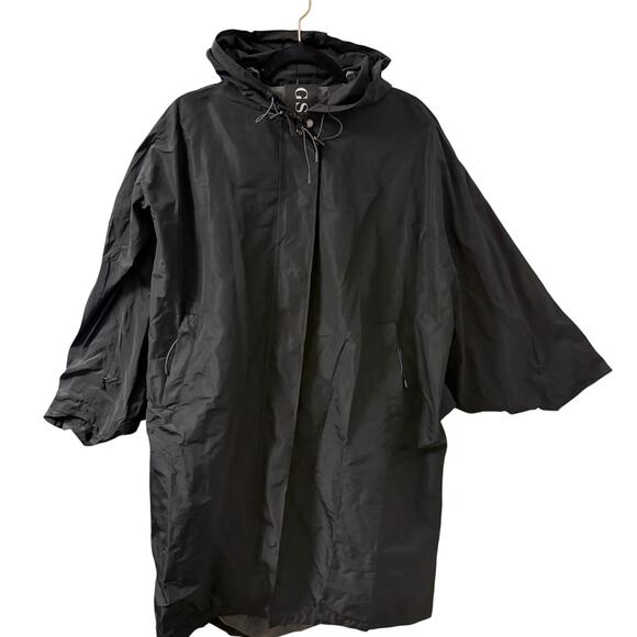 NWT $285 GSTQ XS/S Oversized Modular Stadium Jacket Hooded Designer Coat - Picture 3 of 11